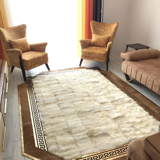Add warmth and elegance to your home with this Natural Handmade Sheepskin Large Rug. Crafted from genuine sheepskin, it offers luxurious softness and timeless beauty — perfect for any living room, bedroom, or cozy corner.