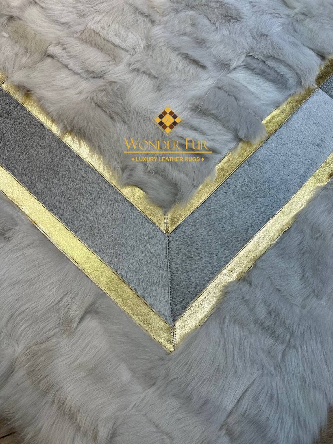 Luxury White Sheepskin Rug, Fluffy rug White Soft Area 8 x 10 Rug, Floor Fur Rug, Shaggy Rug, Luxury Plush Living Room Rug, Sheep Skin Rug