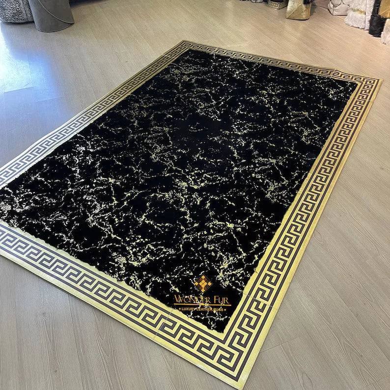 Fluffy Plush Shaggy Rug - Soft Faux Fur Area Rug for Luxury Home Decor