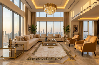 100% Natural Handmade White Brown Large Living Room Rug , Sheepskin Rug