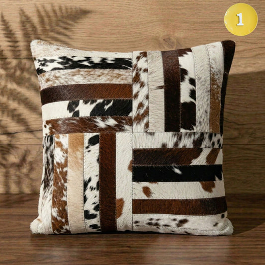 Handamde Cowhide Pillow