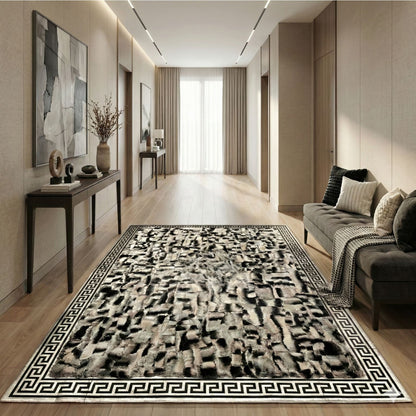 Handmade Genuine Rabbit Fur Area Rug — Custom Luxury Statement Piece