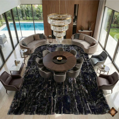 Handmade Genuine Rabbit Fur Rug – Custom Made