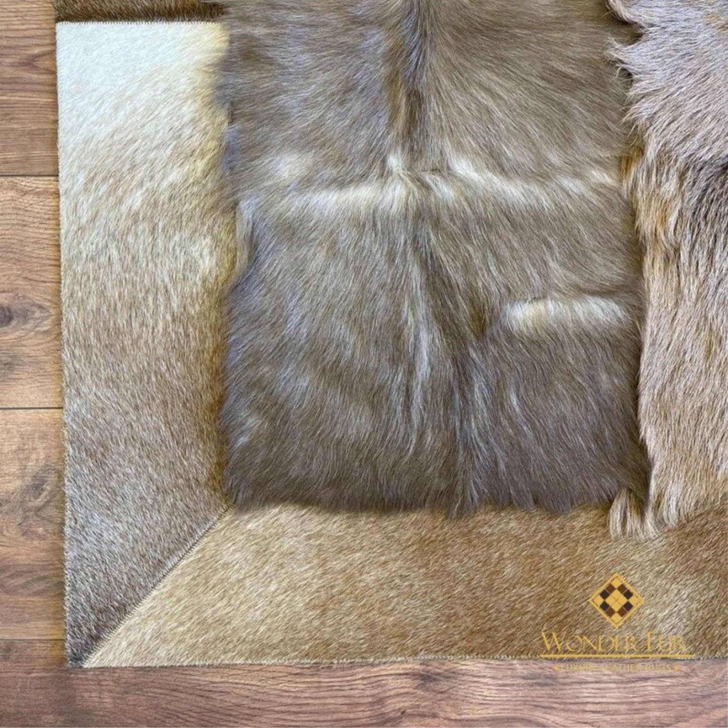 Organic Balance Handmade Goatskin Rug