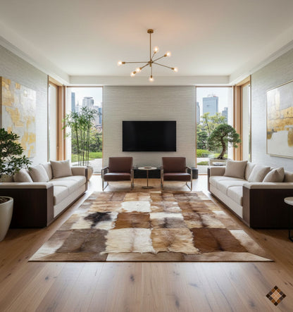 Organic Balance Handmade Goatskin Rug