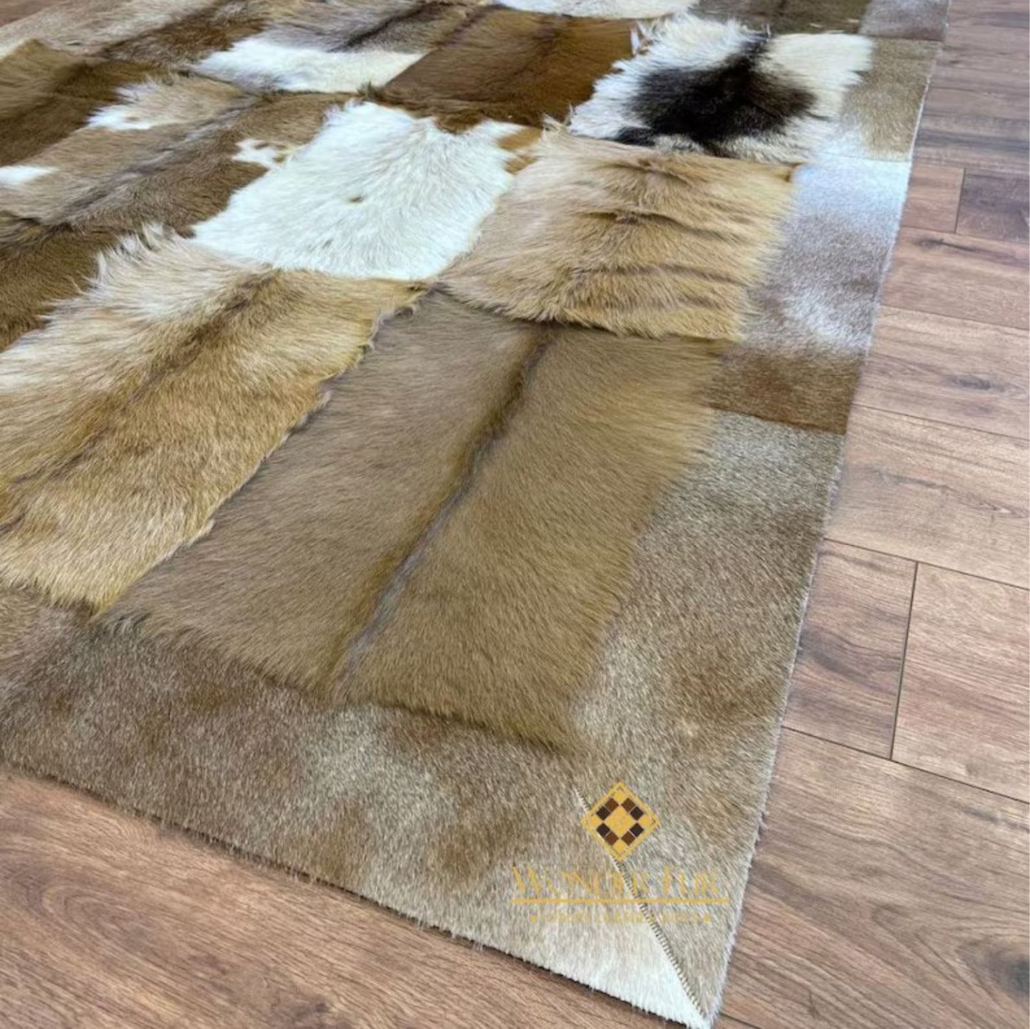 Organic Balance Handmade Goatskin Rug