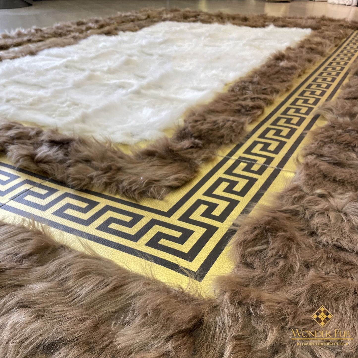 Soft Fluffy Natural Sheepskin Fur Rug, Rug for Bedroom Living Room