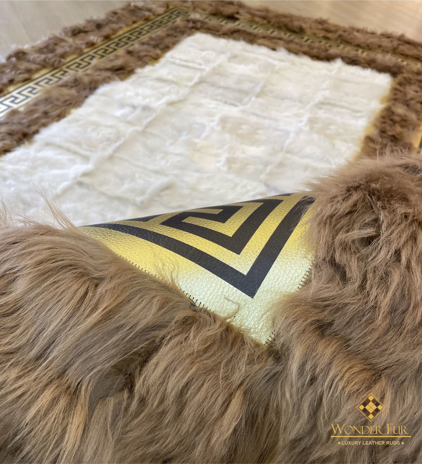 Soft Fluffy Natural Sheepskin Fur Rug, Rug for Bedroom Living Room